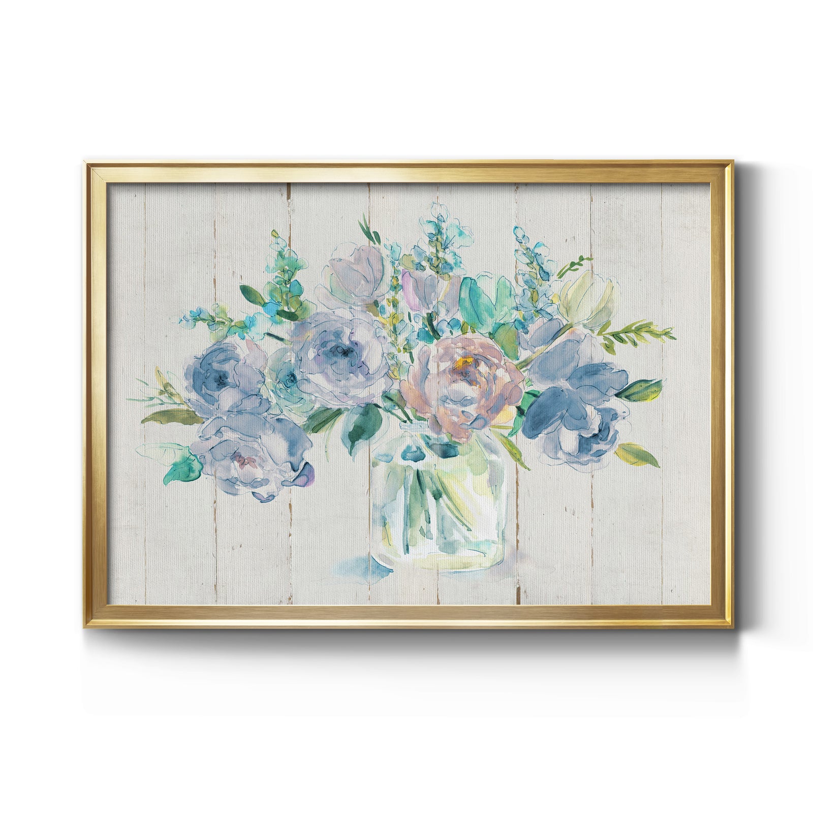 Sweet Summer - Modern Framed Canvas Print