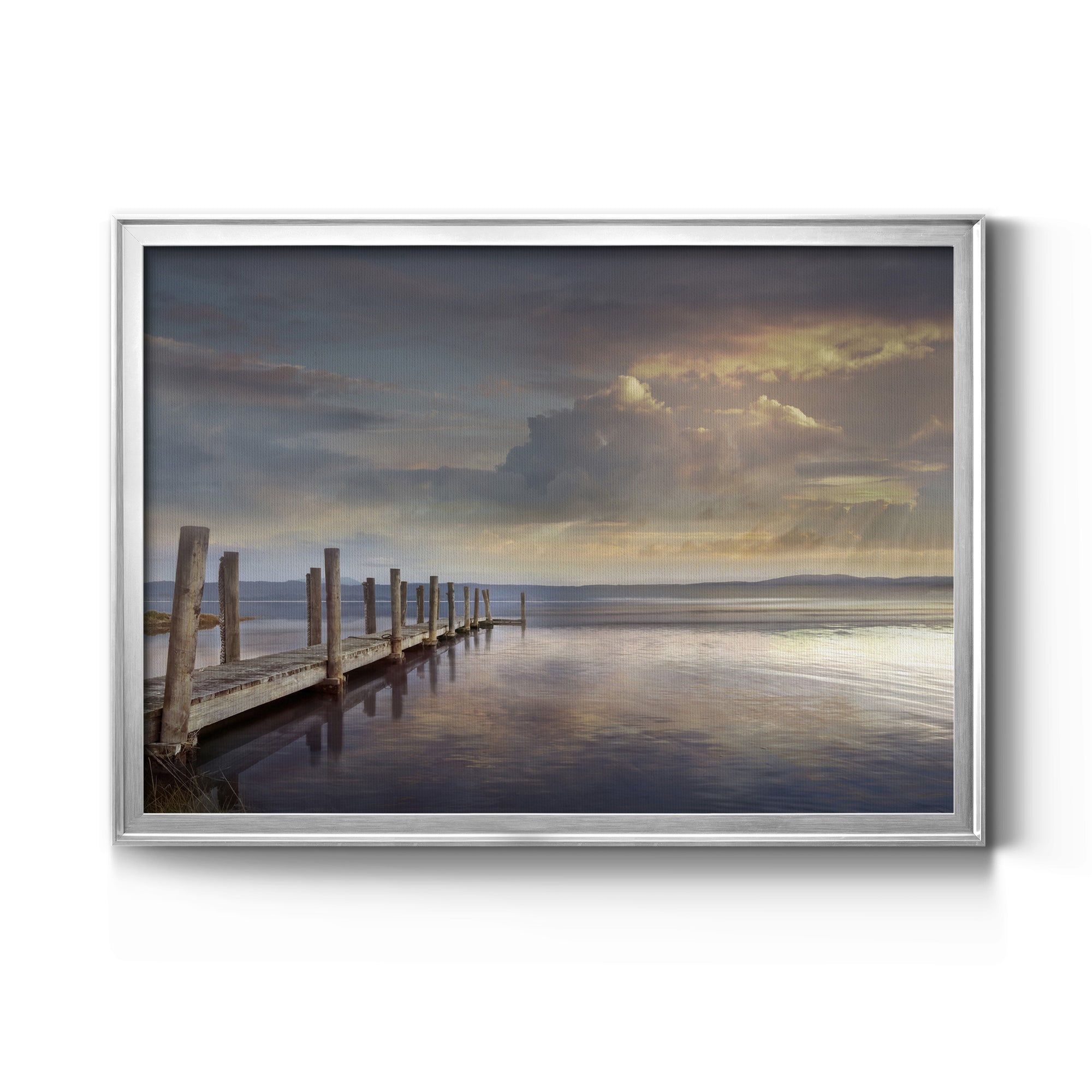 Evening Reflection Premium Classic Framed Canvas - Ready to Hang