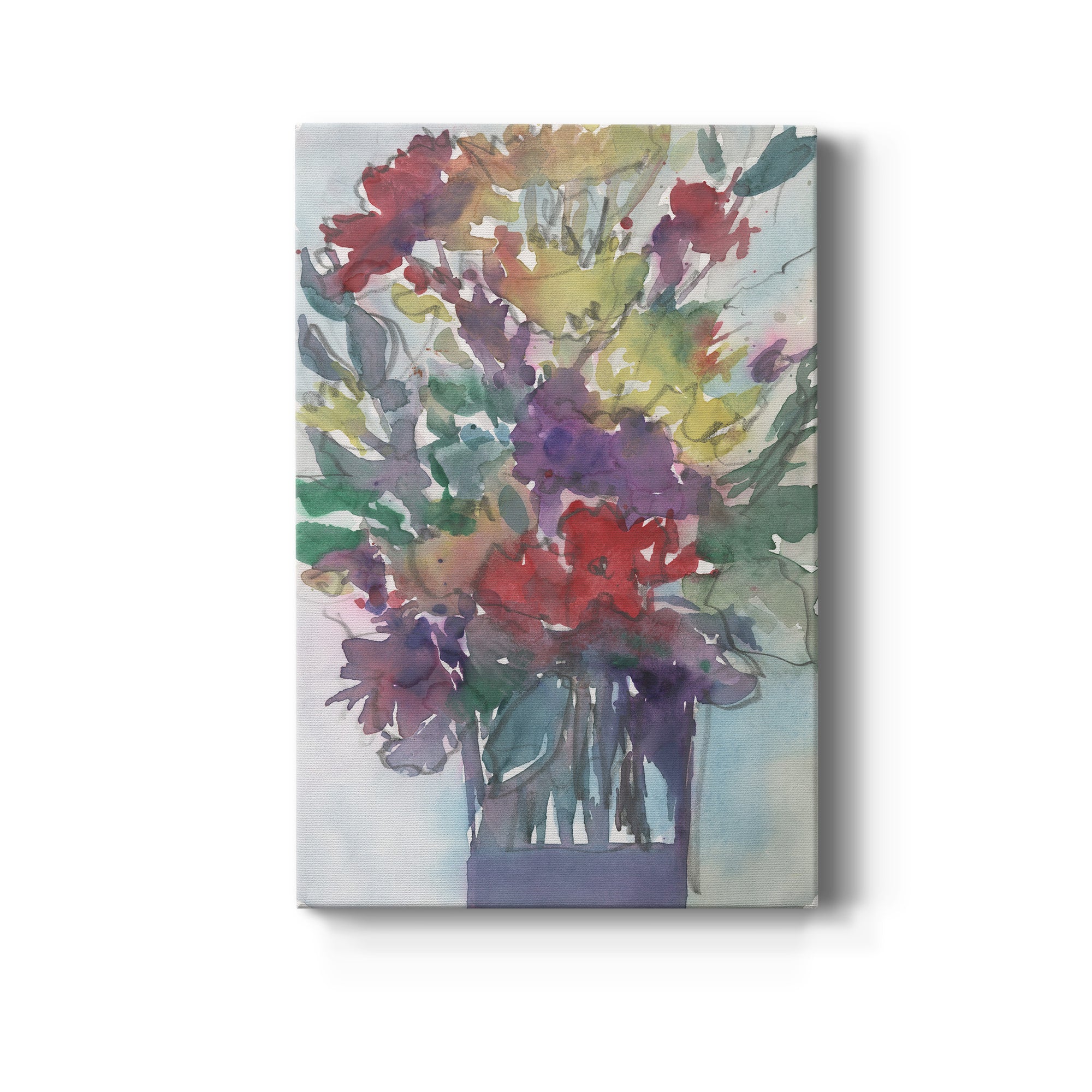 Garden Pieces II Premium Gallery Wrapped Canvas - Ready to Hang