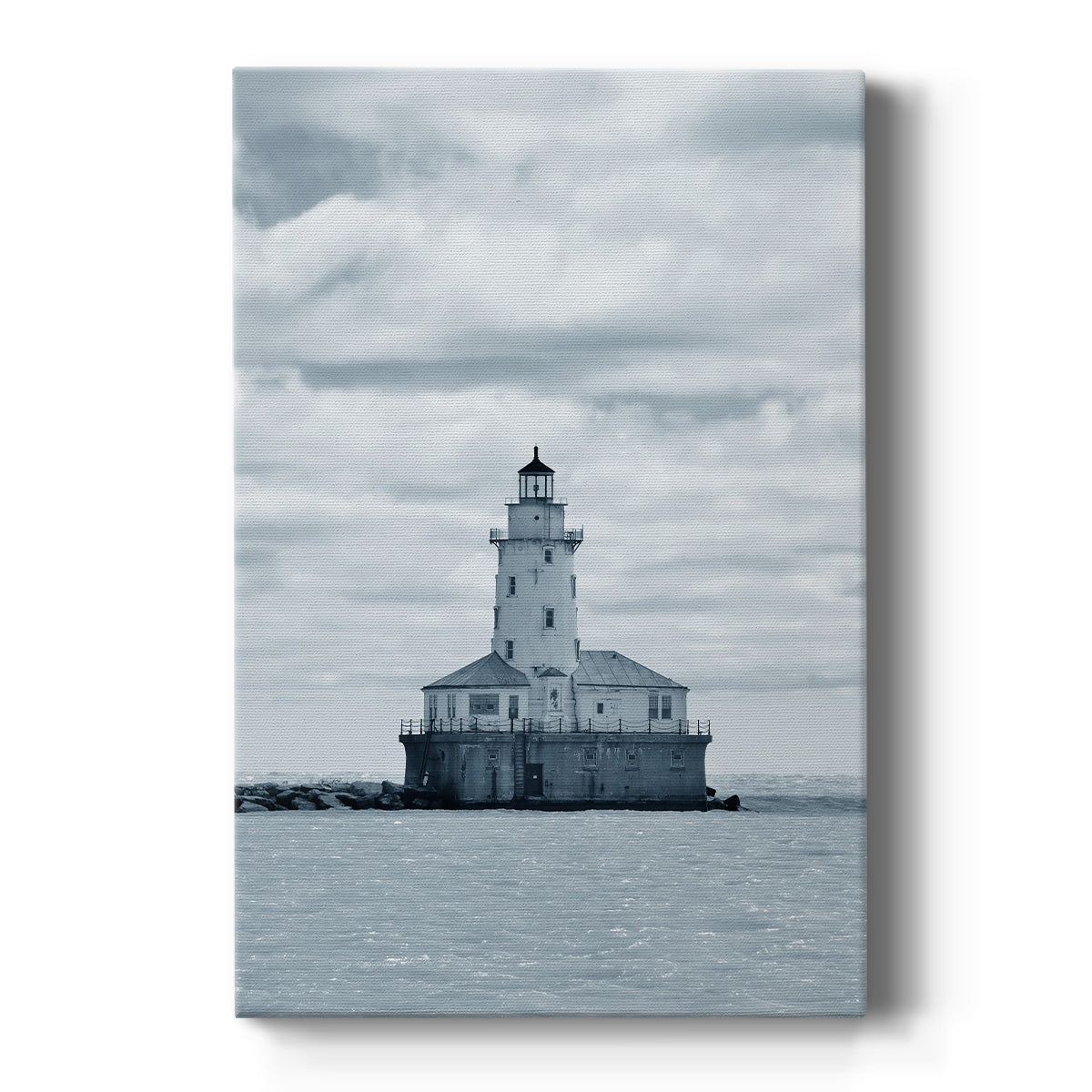 Chicago Harbor Lighthouse VI - Gallery Wrapped Canvas