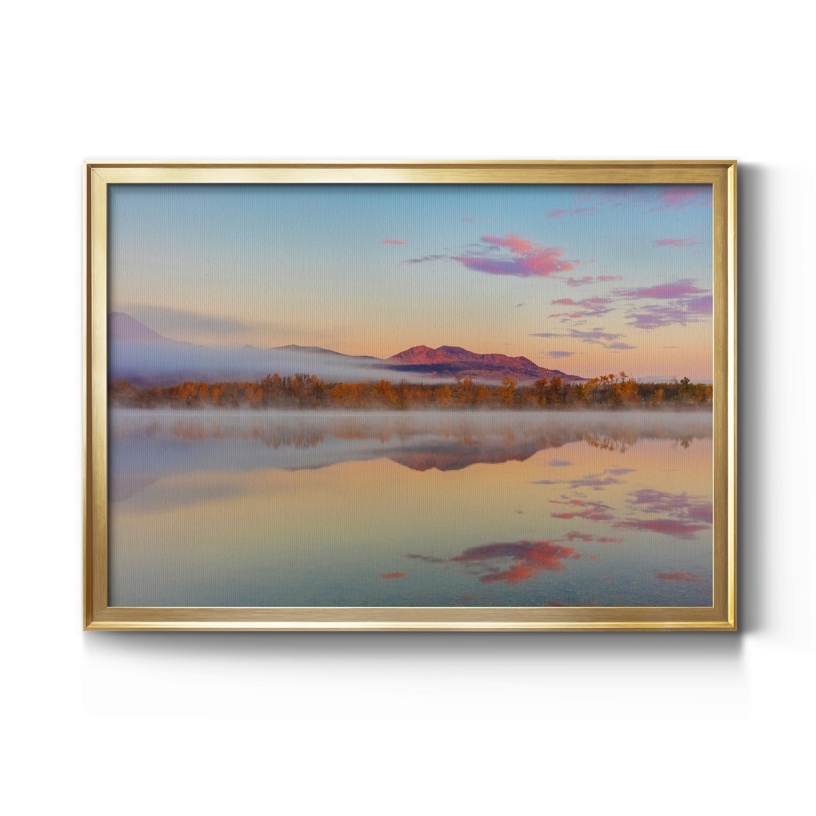 Waterton Lakes - Modern Framed Canvas Print