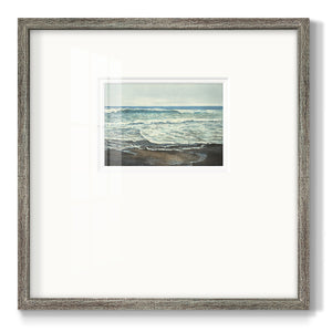 Coastal Reflection Premium Framed Print Double Matboard