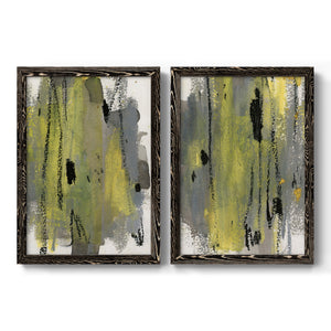 Loft Pastel I - Barnwood Framed Canvas Set
