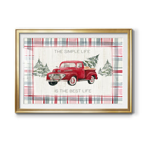 Indigo Kelp II - Modern Framed Art Print