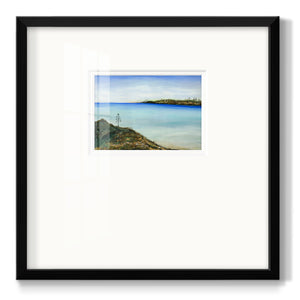 On a Clear Day Premium Framed Print Double Matboard