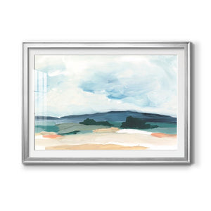 Pastel Vista II - Modern Framed Art Print