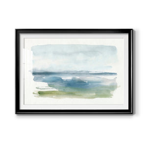 Coastline Splash IV - Modern Framed Art Print