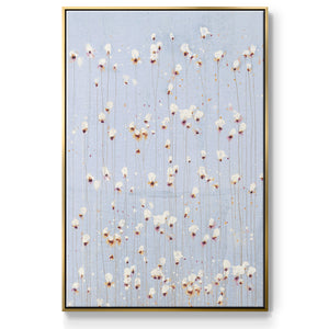 String Theory V1 - Framed Premium Gallery Wrapped Canvas L Frame - Ready to Hang