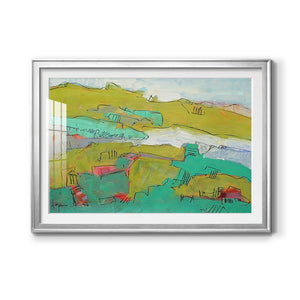 Carry No Secrets - Modern Framed Art Print