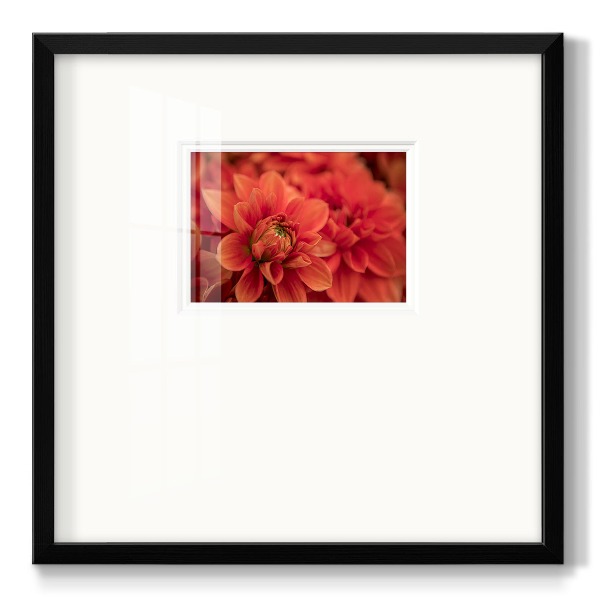 Spring Fire Premium Framed Print Double Matboard