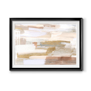 Gold Quartz II - Modern Framed Art Print