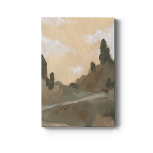 Hillside Walking Path V - Canvas Art Print