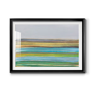 Parallel Striae I - Modern Framed Art Print