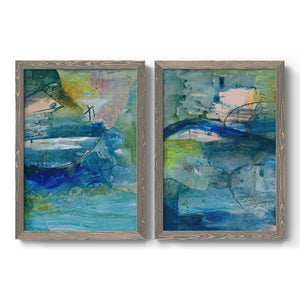 Spring Winds VII - Barnwood Framed Canvas Set