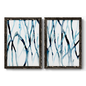 Runnel I - Barnwood Framed Canvas Set