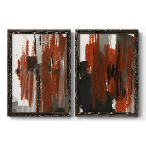 Loft Pastel V - Barnwood Framed Canvas Set