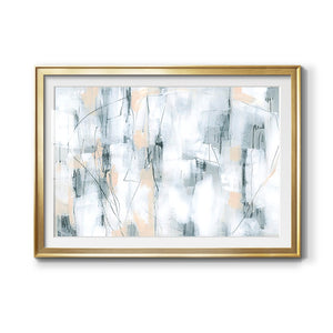 Stone Hatchmarks I - Modern Framed Art Print
