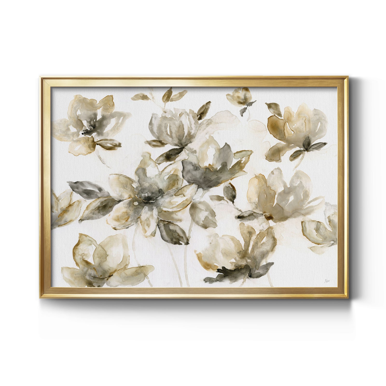 Natures Dance - Modern Framed Canvas Print