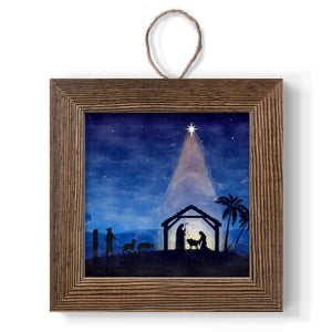 Christmas Night, Handmade Ornament