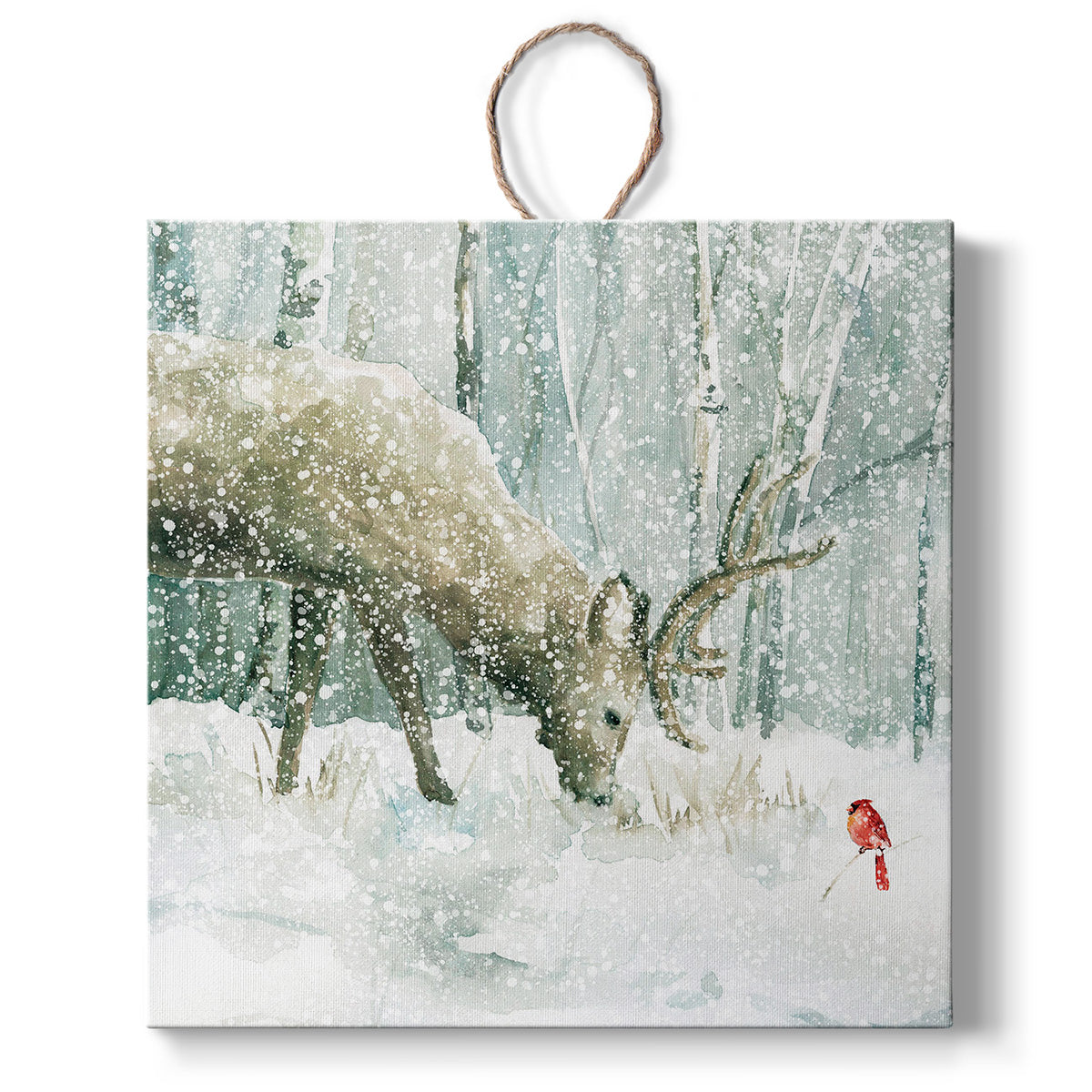 Winter Forest Friends, Handmade Ornament