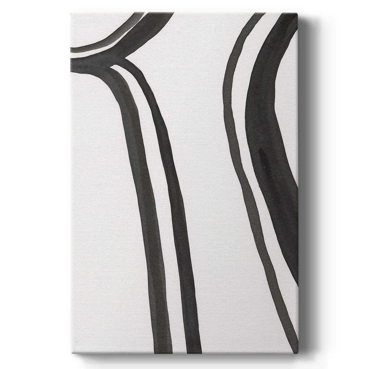 Ink Lines II Premium Gallery Wrapped Canvas - Ready to Hang