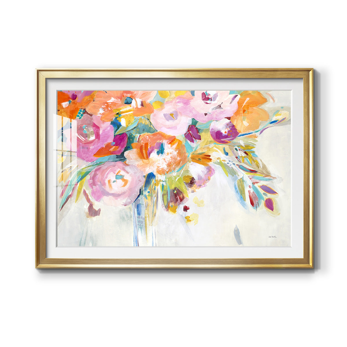 Dance Lessons - Modern Framed Art Print