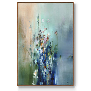 Current Air II - Framed Premium Gallery Wrapped Canvas L Frame - Ready to Hang