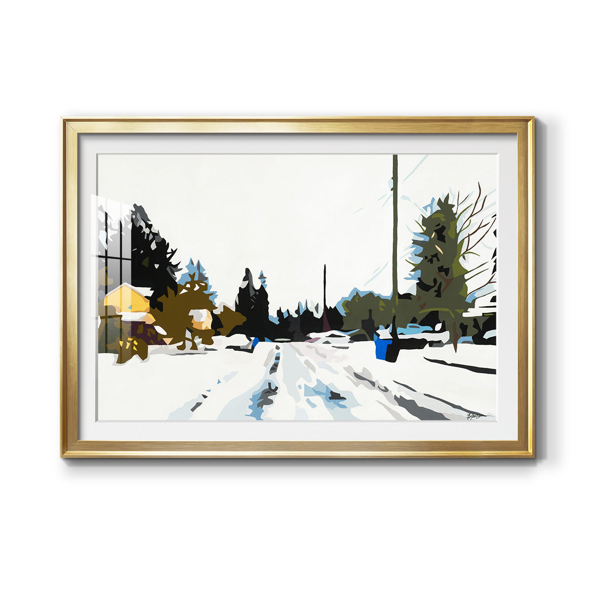 Winterhood Premium Framed Print - Ready to Hang