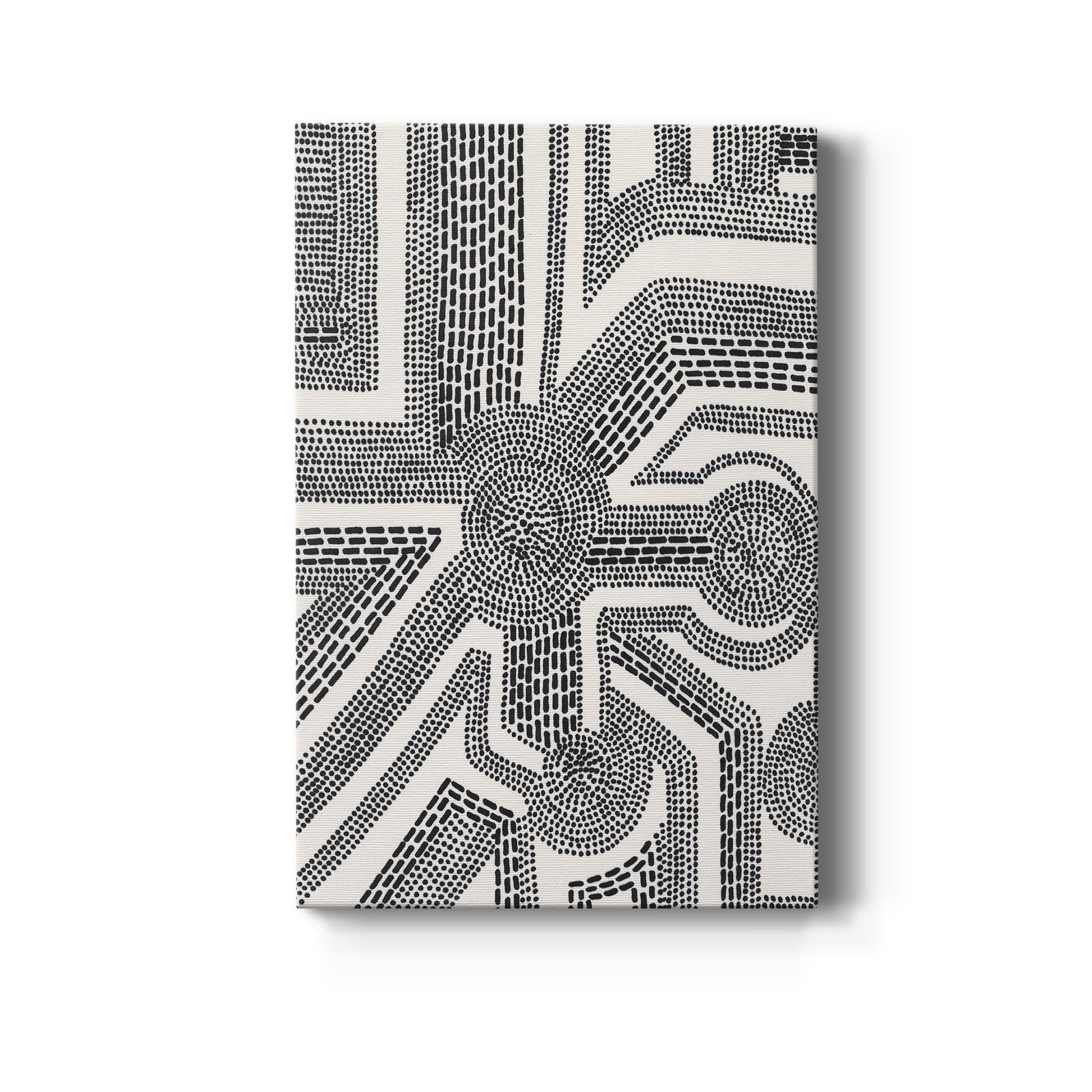 Dots and Dashes II - Canvas Art Print