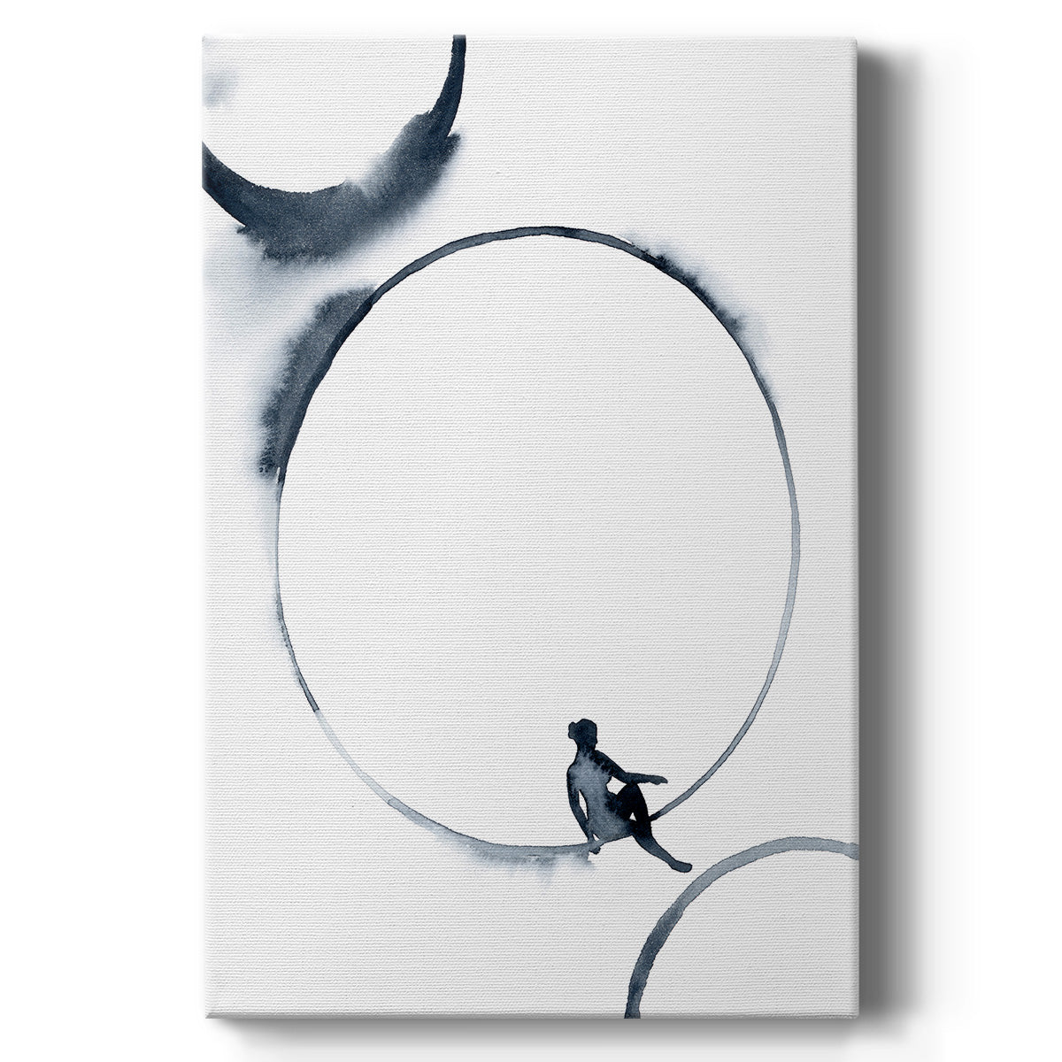 Woman in the Moon I - Canvas Art Print