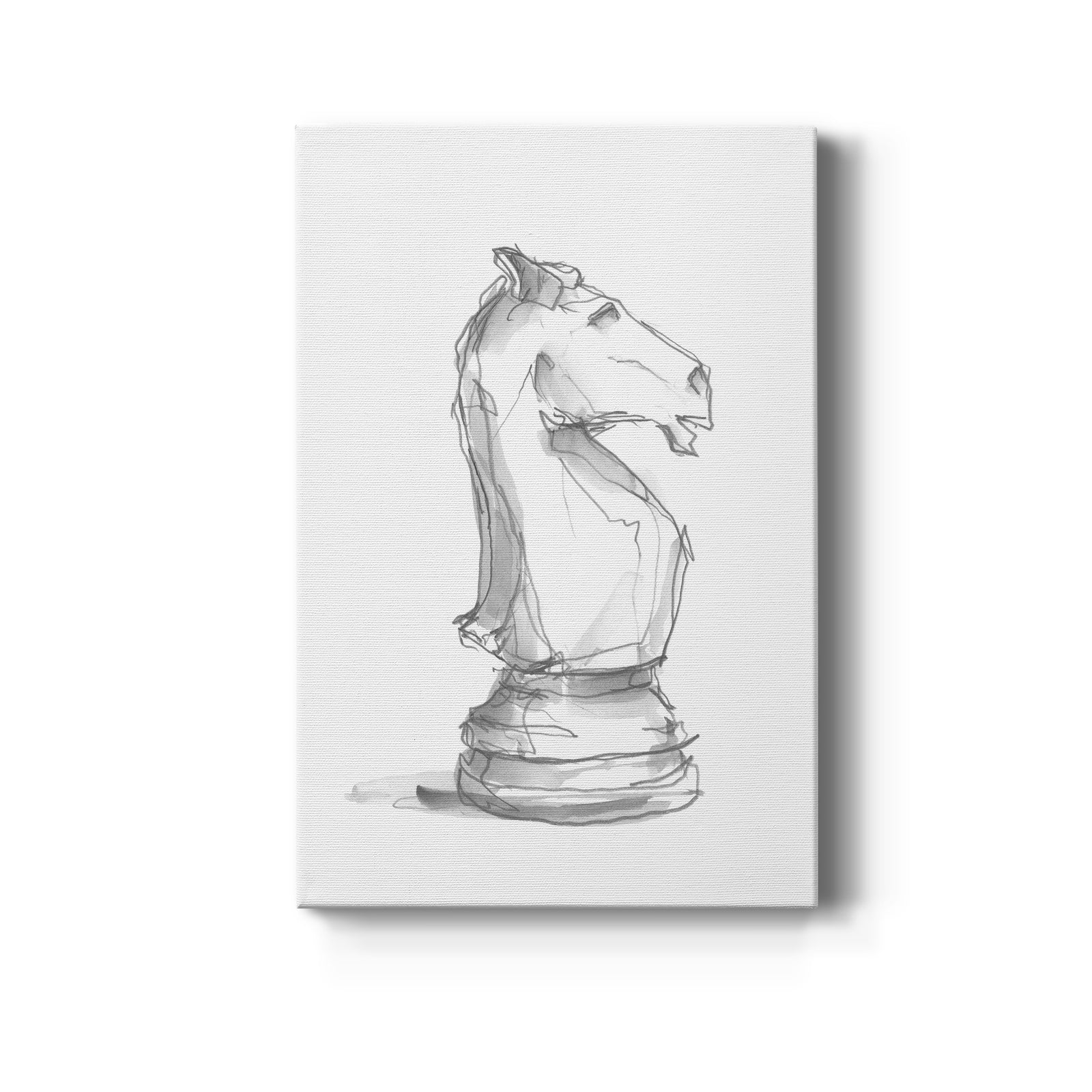 Chess Piece Study I - Canvas Art Print