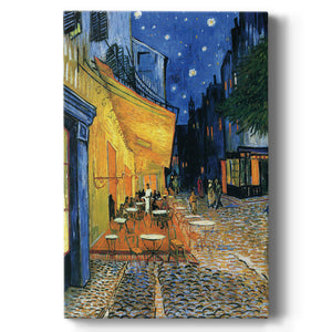 CafÃ© Terrace at Night - Canvas Art Print
