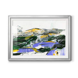 Silent Mountain II - Modern Framed Art Print