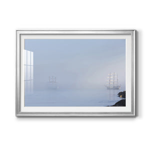 In the Mist - Modern Framed Art Print