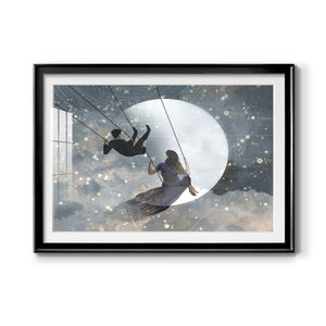 Celestial Love II Premium Framed Print - Ready to Hang