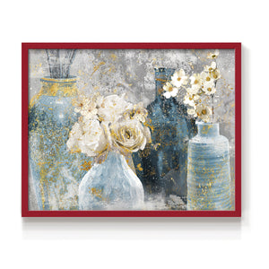 45360,vases,flowers,artwork,modern decor,floral arrangement,mixed media,soft colors,interior design,elegant,contemporary,art,home decor,still life,painting,artist,decor style,color palette,aesthetic,creative,arrangement,beauty,craftsmanship,design,nature,sophisticated,tranquil,visual art,handmade,minimalist,decorative,wall art,living space,stylish,peaceful,inspiration,charm,textures,sophistication,detailed,Re-stickable,Plants & Flowers