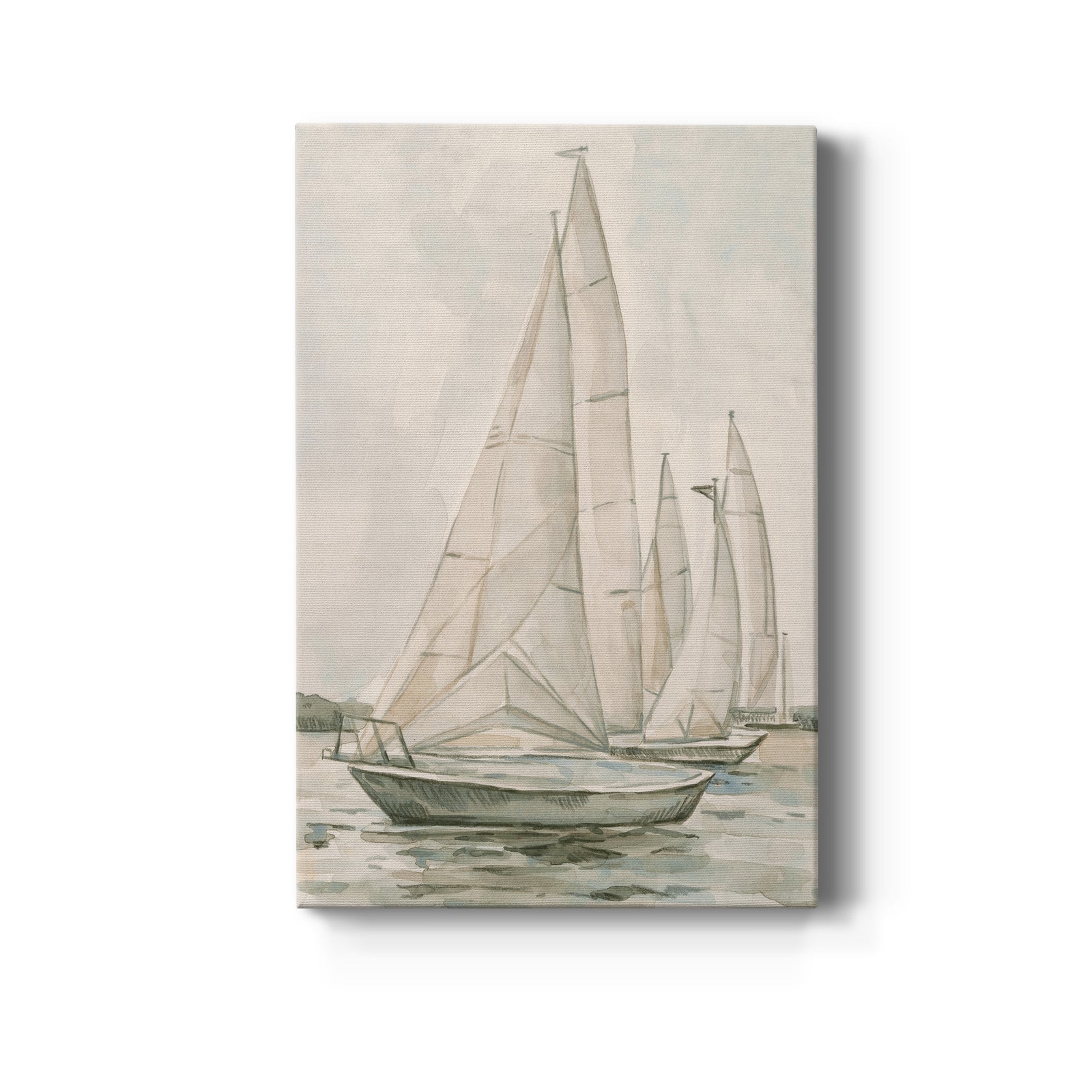 Sail Scribble II - Canvas Art Print