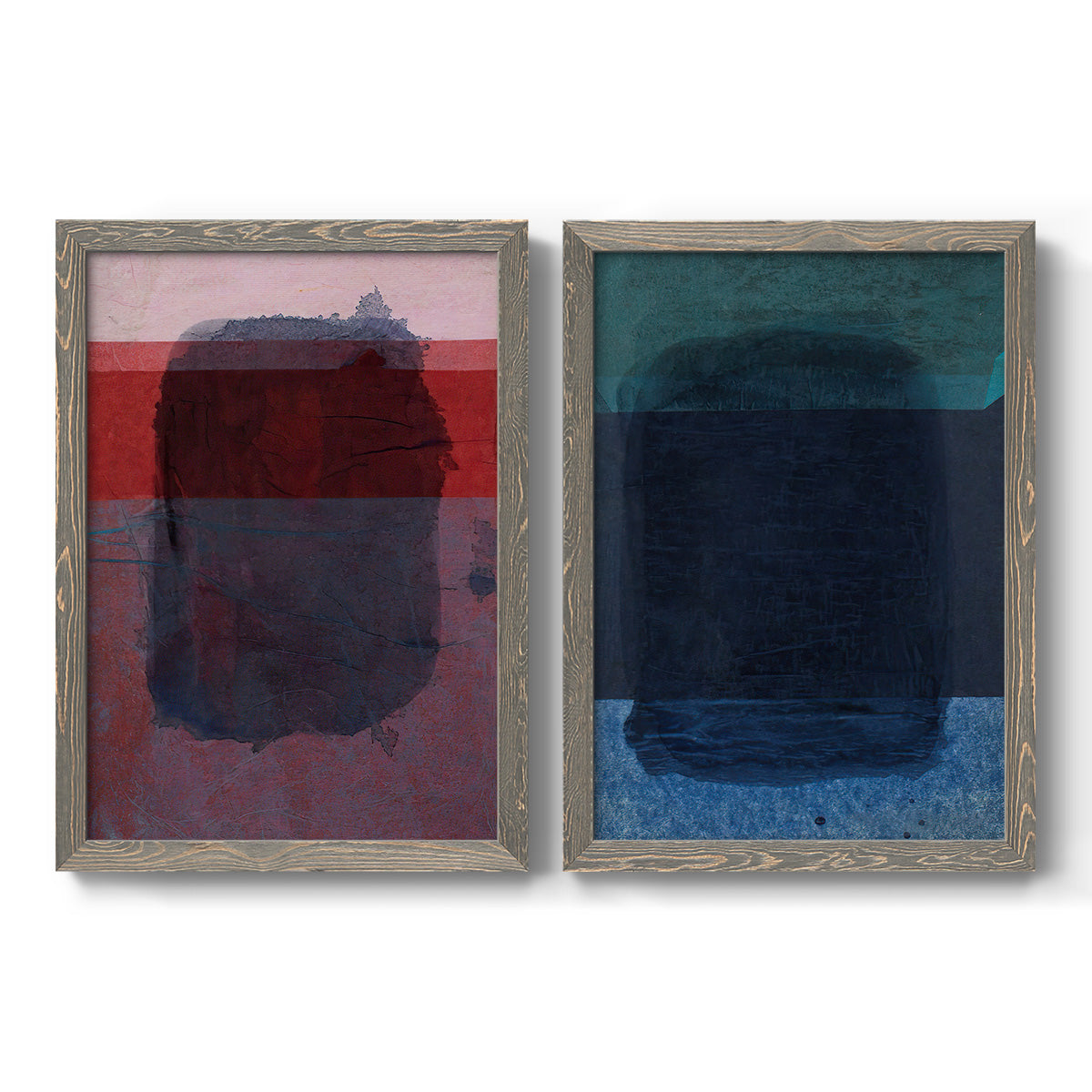 Remembering Rothko I - Premium Framed Canvas 2 Piece Set - Ready to Hang