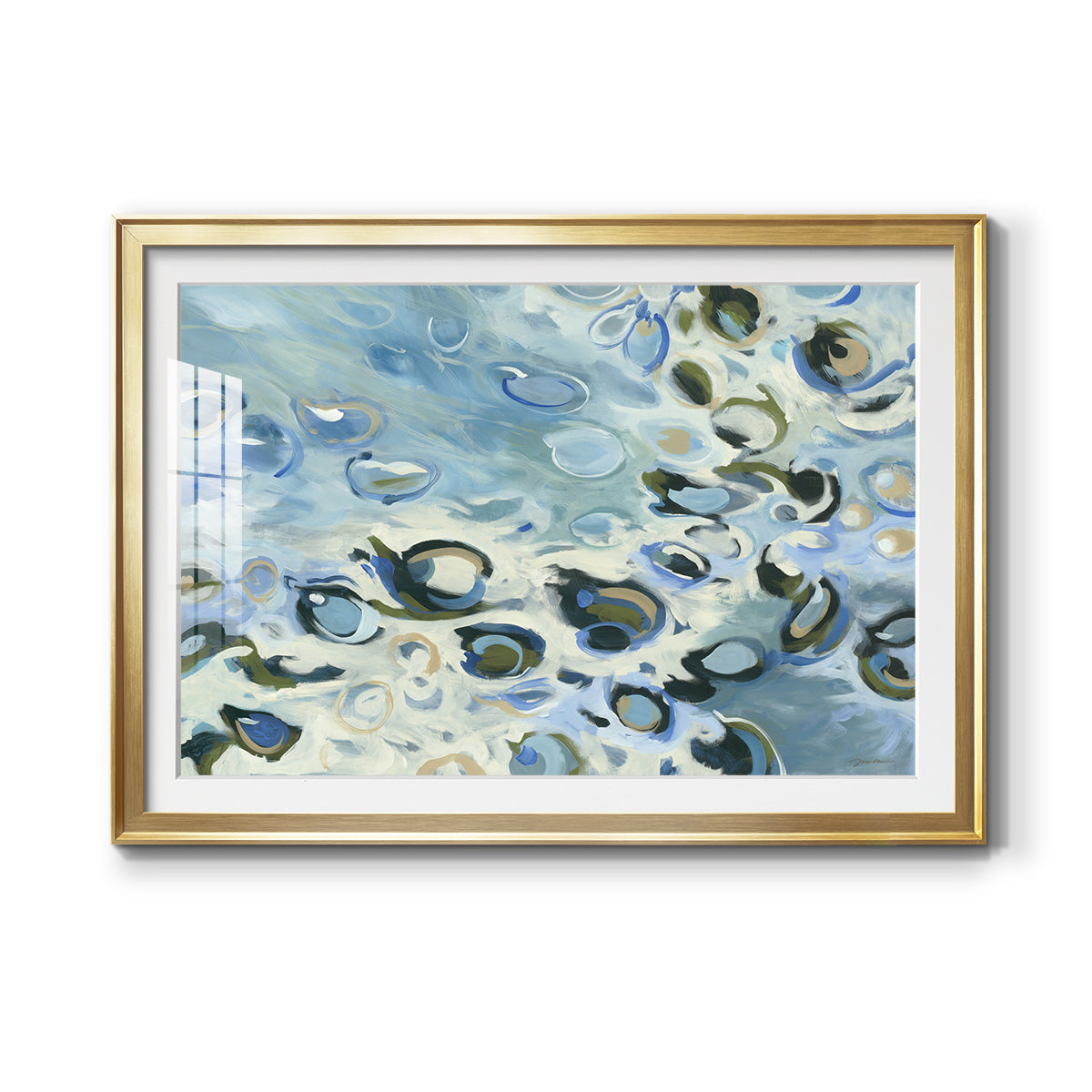 Washed Ashore - Modern Framed Art Print
