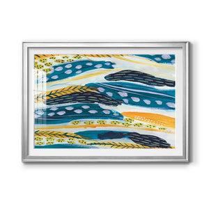Feathery IV - Modern Framed Art Print