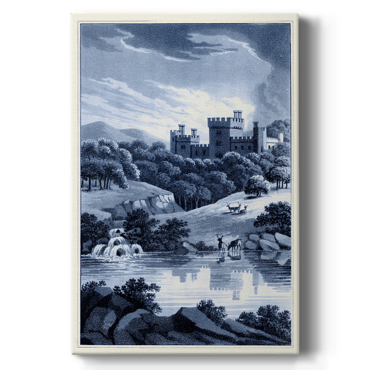 Estate View II - Canvas Art Print