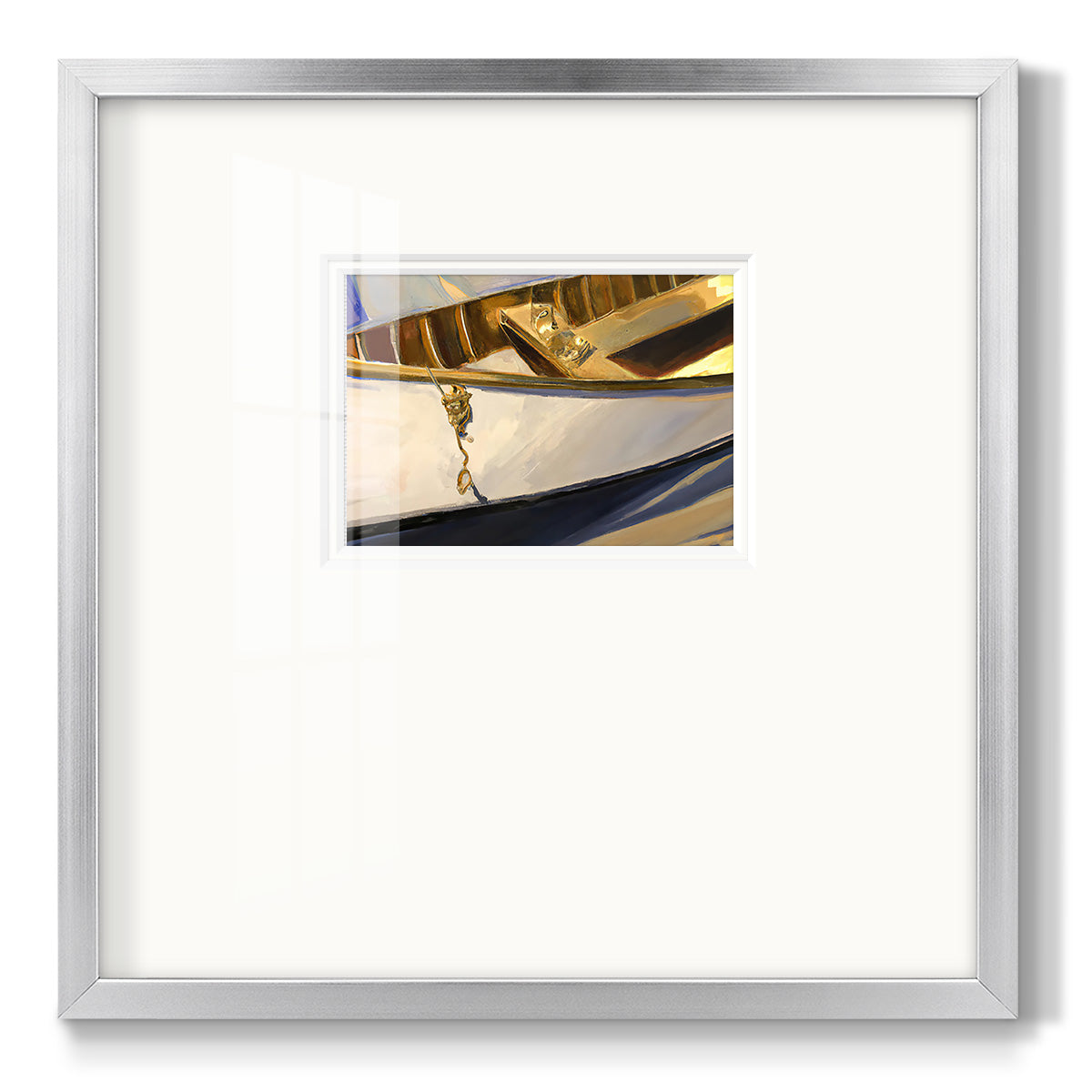 Golden Cano III Premium Framed Print Double Matboard