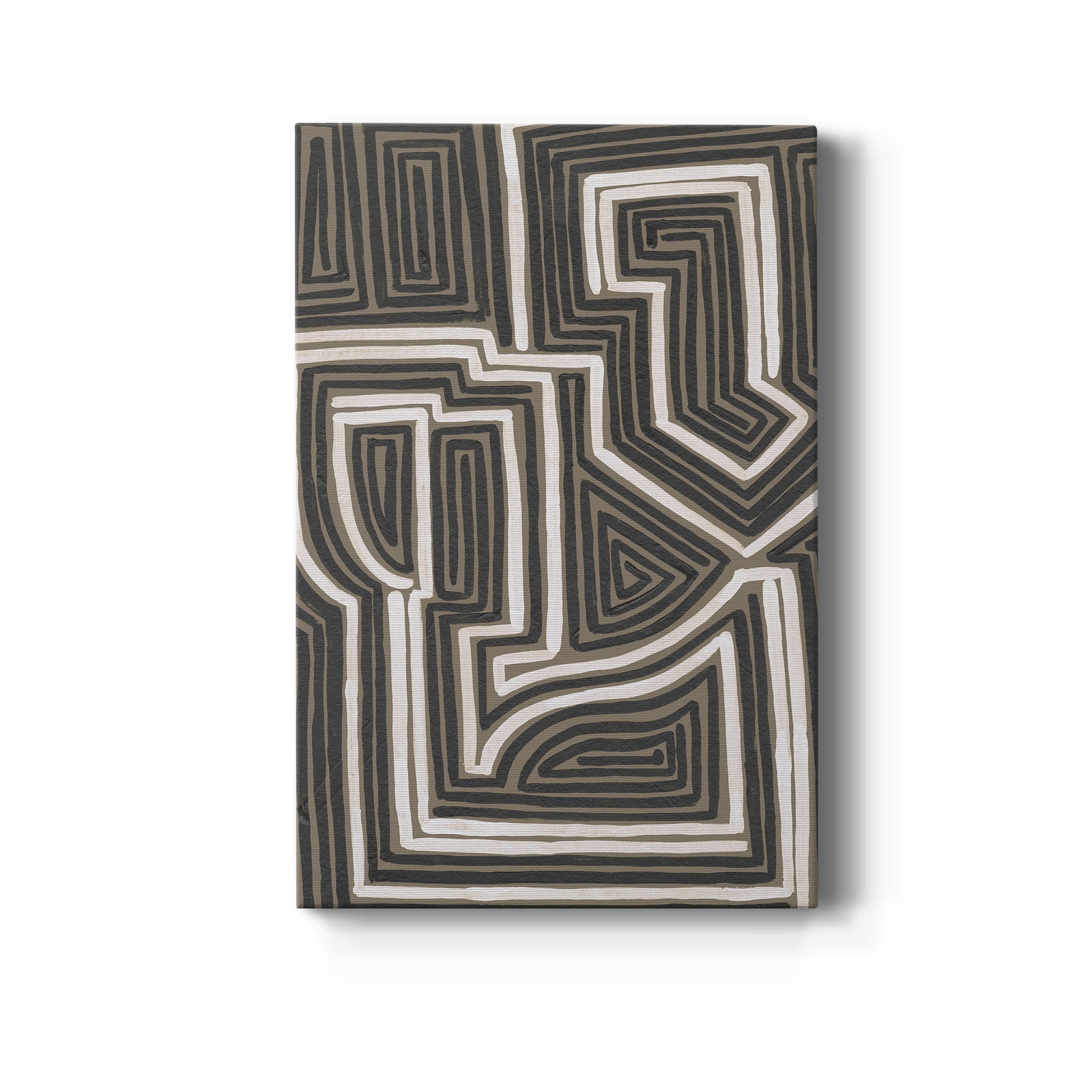 Abstract Maze I - Canvas Art Print