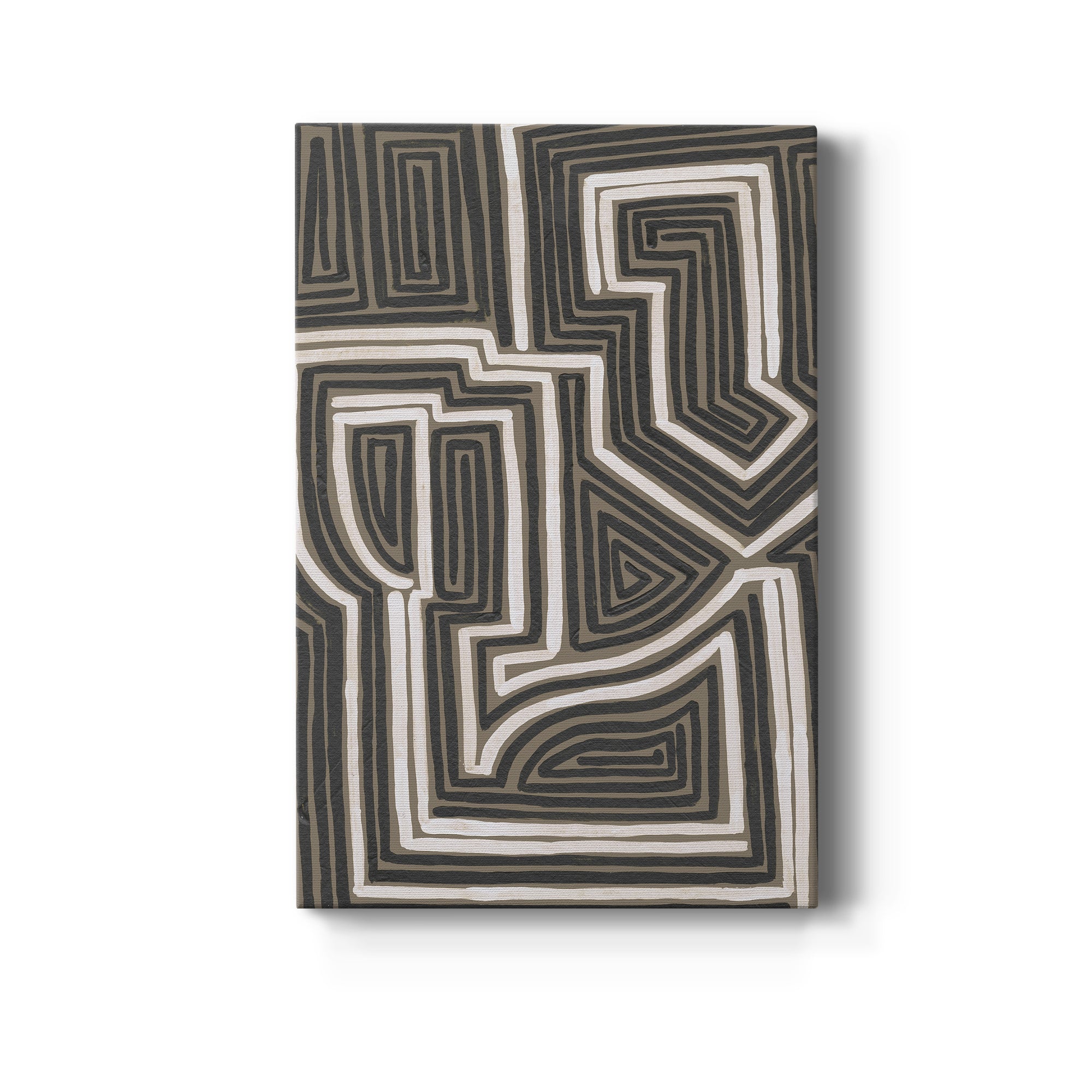 Abstract Maze I Premium Gallery Wrapped Canvas - Ready to Hang