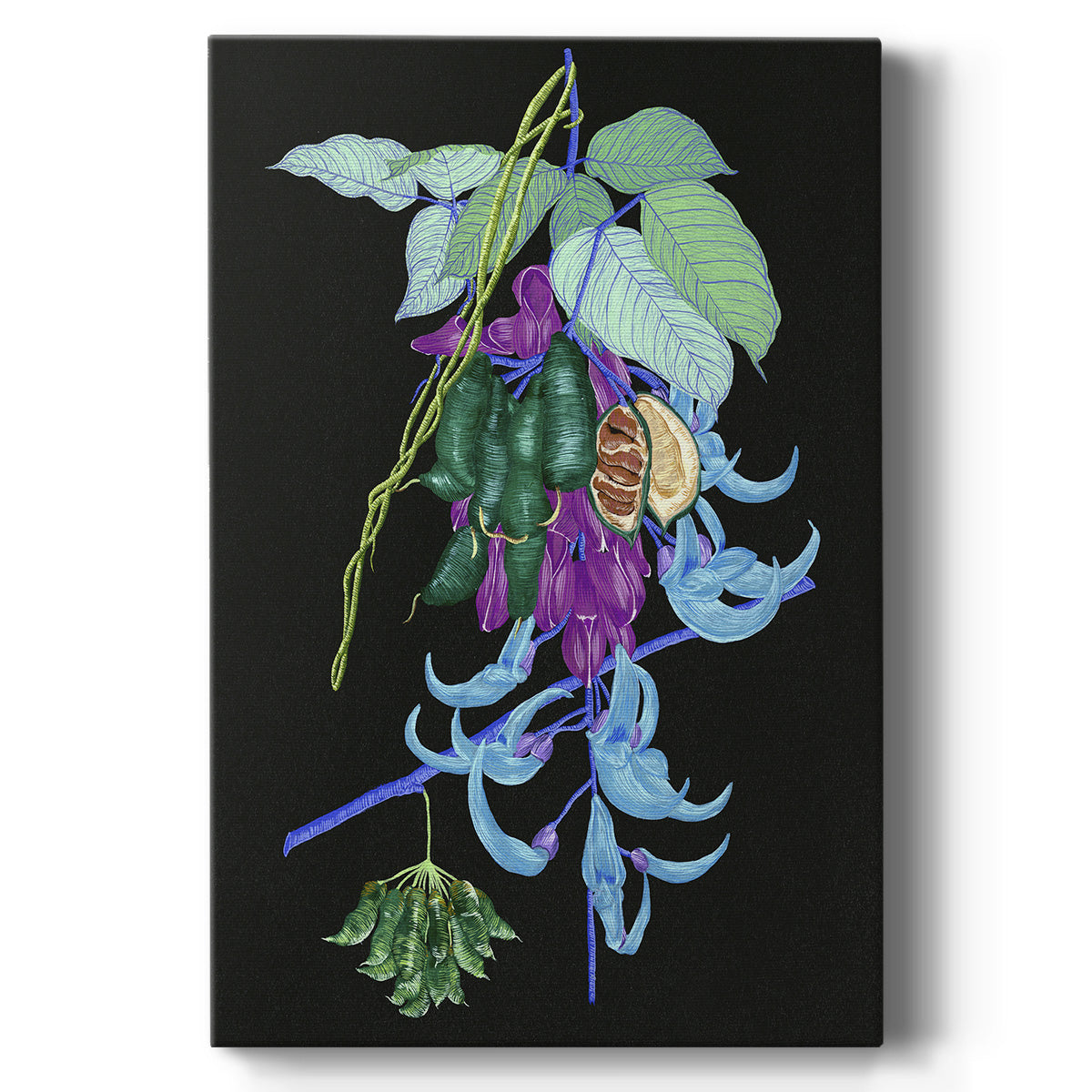 Jade Vine I - Canvas Art Print