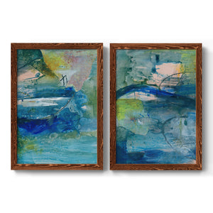 Spring Winds VII - Barnwood Framed Canvas Set