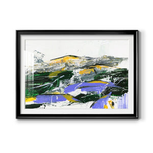 Silent Mountain II - Modern Framed Art Print