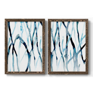 Runnel I - Barnwood Framed Canvas Set
