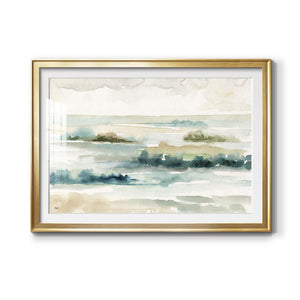 Pastel Panorama - Modern Framed Art Print
