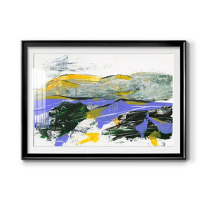 Silent Mountain IV - Modern Framed Art Print